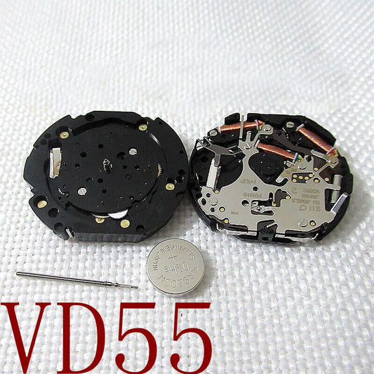 Hattori Epson TMI VD55 quartz watch movement, precision Japan-made mechanism for accessories