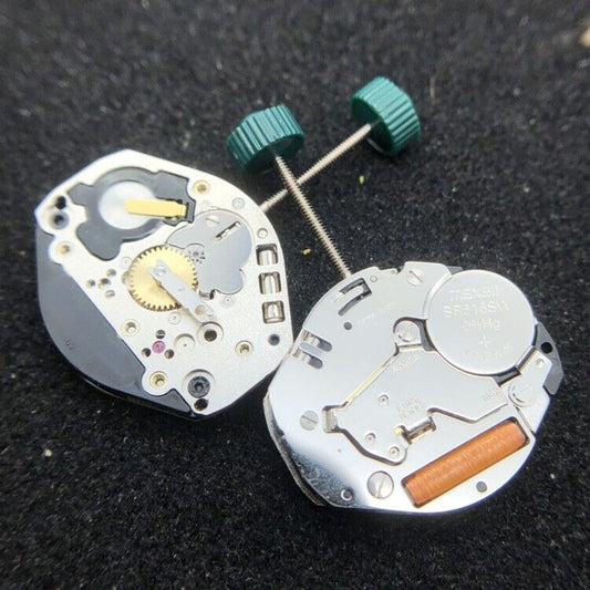Swiss Ronda 1062 quartz watch movement with 2 hands, precise timekeeping for watch accessories.