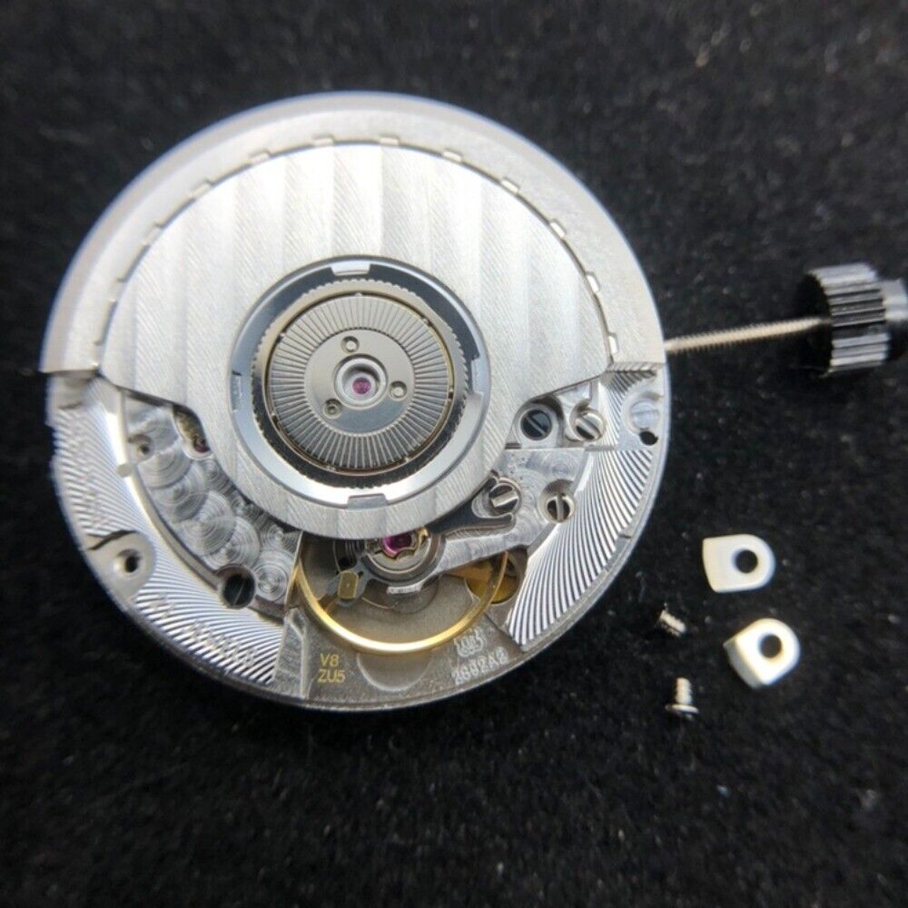 Mouvement mécanique automatique à calendrier unique <tc>ETA</tc>2892A2 V8 d'origine de fabrication suisse