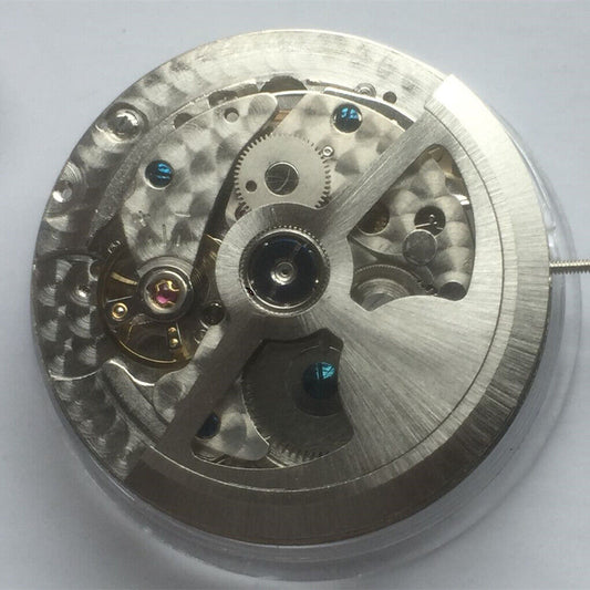 China Made kinetic watch with small second at 9 o'clock, automatic mechanical movement by Kinetic Energy.