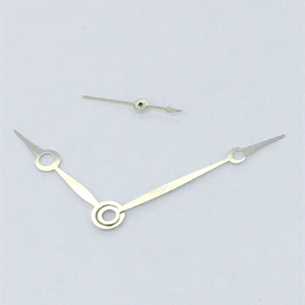 Aiguilles de montre argentées polies sans luminescence pour mouvements ST3600/ST3620/ETA6497/6498