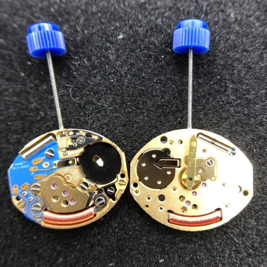Original ETA E03.001 Swiss quartz watch movement with 2 hands, compatible replacement for 281.002 models.