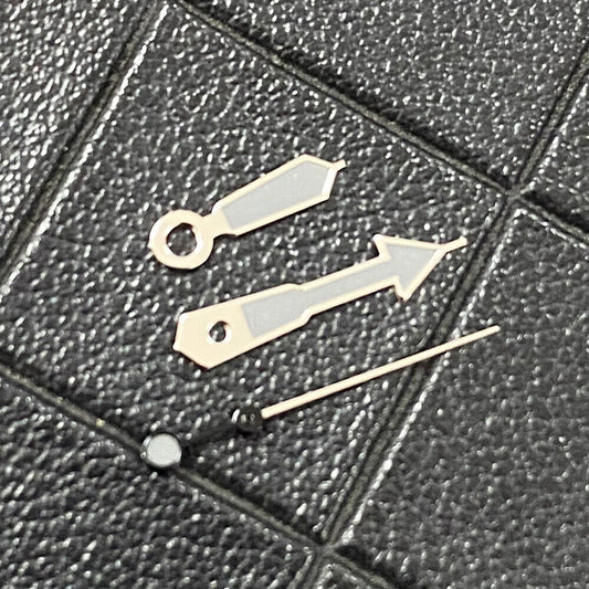 Multi-color silver trim luminous watch hands designed for NH35, NH36, 4R, and 7S movements.