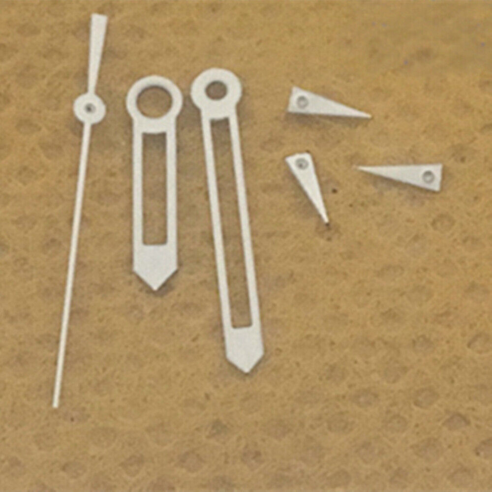 17.5mm White Trim White Small Second Watch Hands for ISA 8172 Quartz Movement