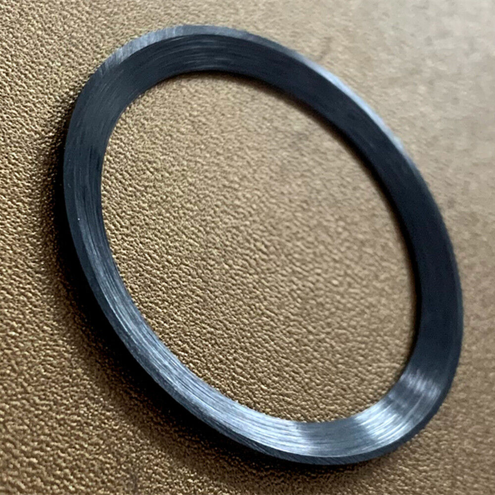 38 mm/30,5 mm schwarze Lünette mit arabischer Schrift, Keramik-Uhrenlünette, Uhrenteile