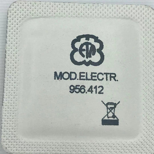 Brand new ETA956.412 movement repair circuit board for precise watch accessory replacement.