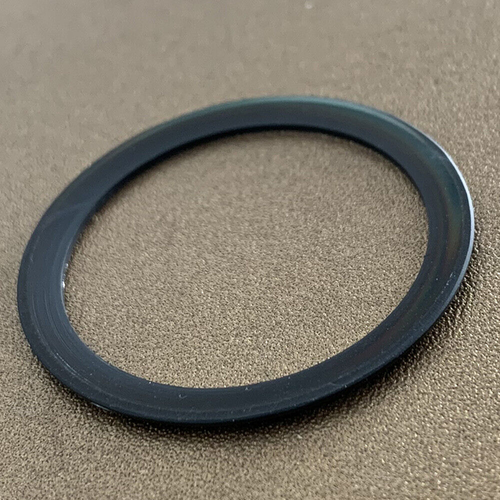 38 mm/30,5 mm mattierter regenbogenblau-goldener Keramik-Uhrenlünetteneinsatz passend für 40-mm-Gehäuse