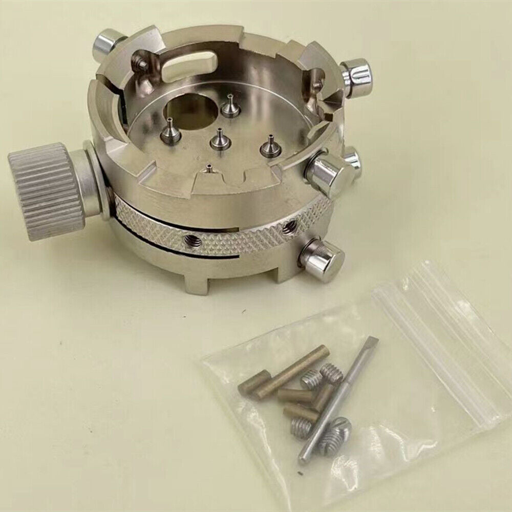 China Made Steel 7750 Standard Watch Movement Holder Watchmaker Repair Tool