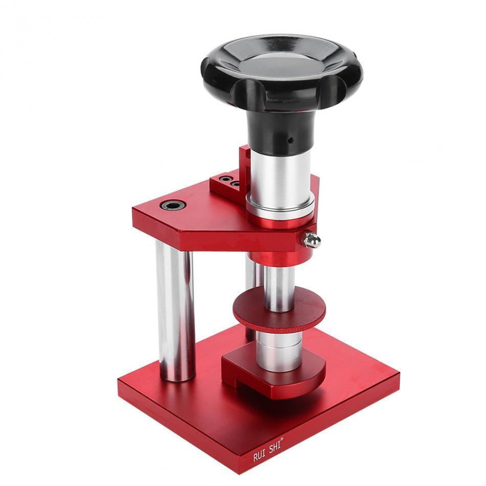 Watch Repair Case Cover Press Tool Pressor Closer Tools with 20 Fittting Dies