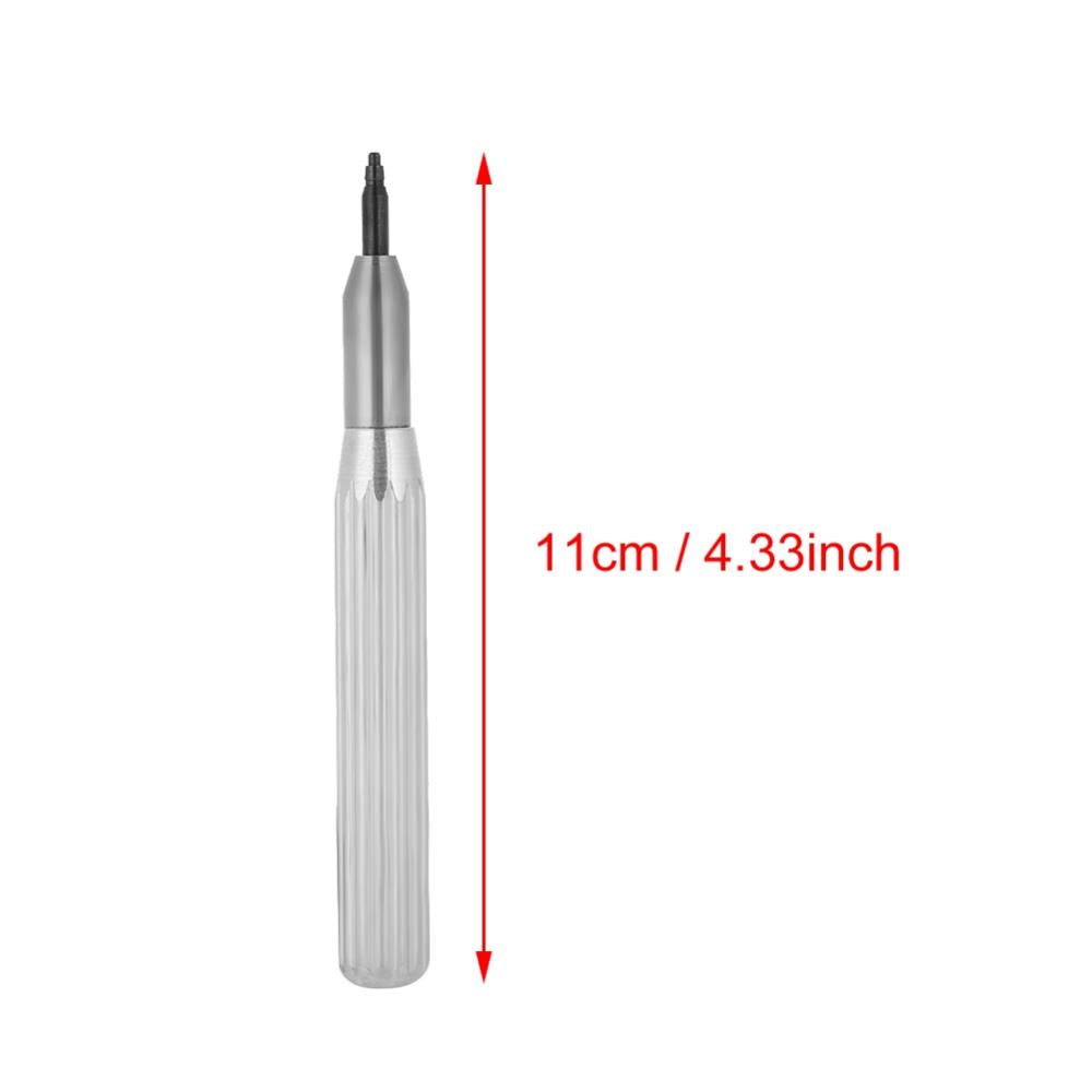 RLX steel crown tube insert remover tool with 4 pins for accurate watch accessory repair.