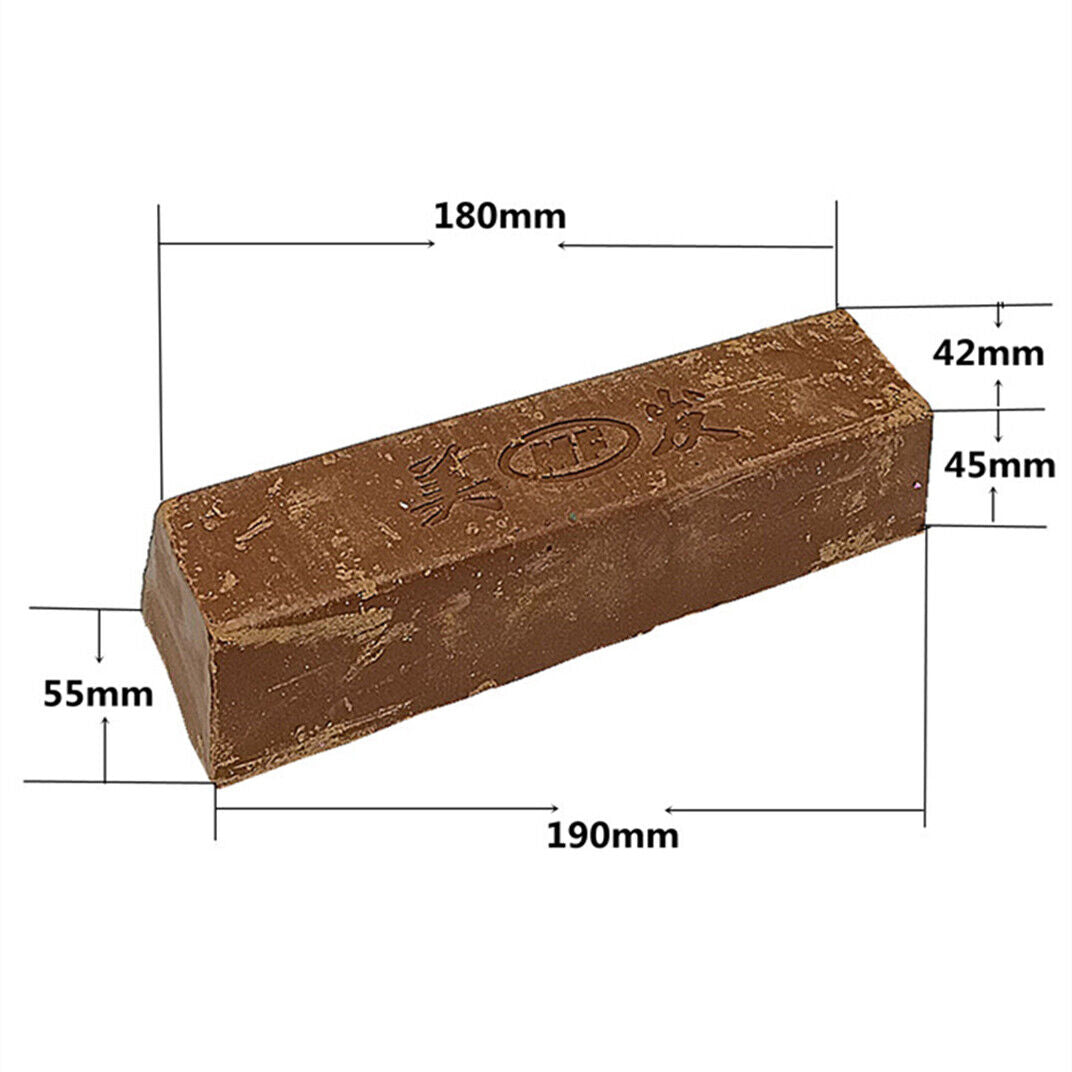 Brown Stainless Steel Polishing Compound Polishing Wax Jewelry Watch Repair Tool