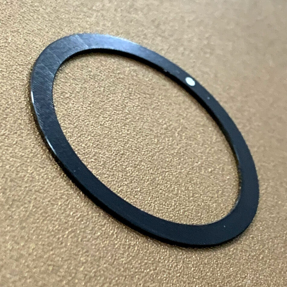 39mm/32mm Rot Blau Schwarz Aluminium Uhr Lünette Einsatz Uhr Teile