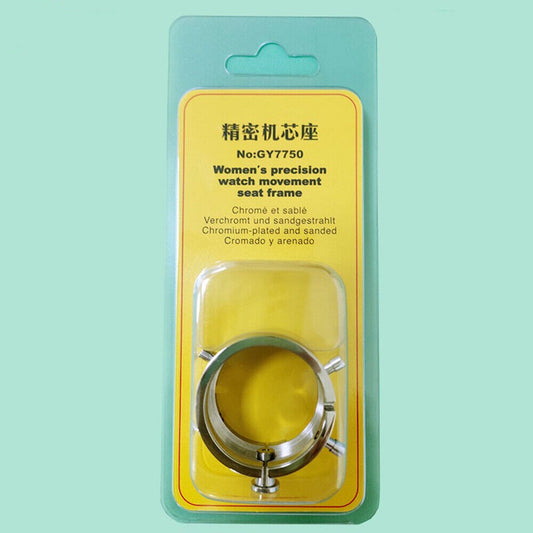 Chromium-plated ETA 7750 movement holder for precise watch repair by Generic brand