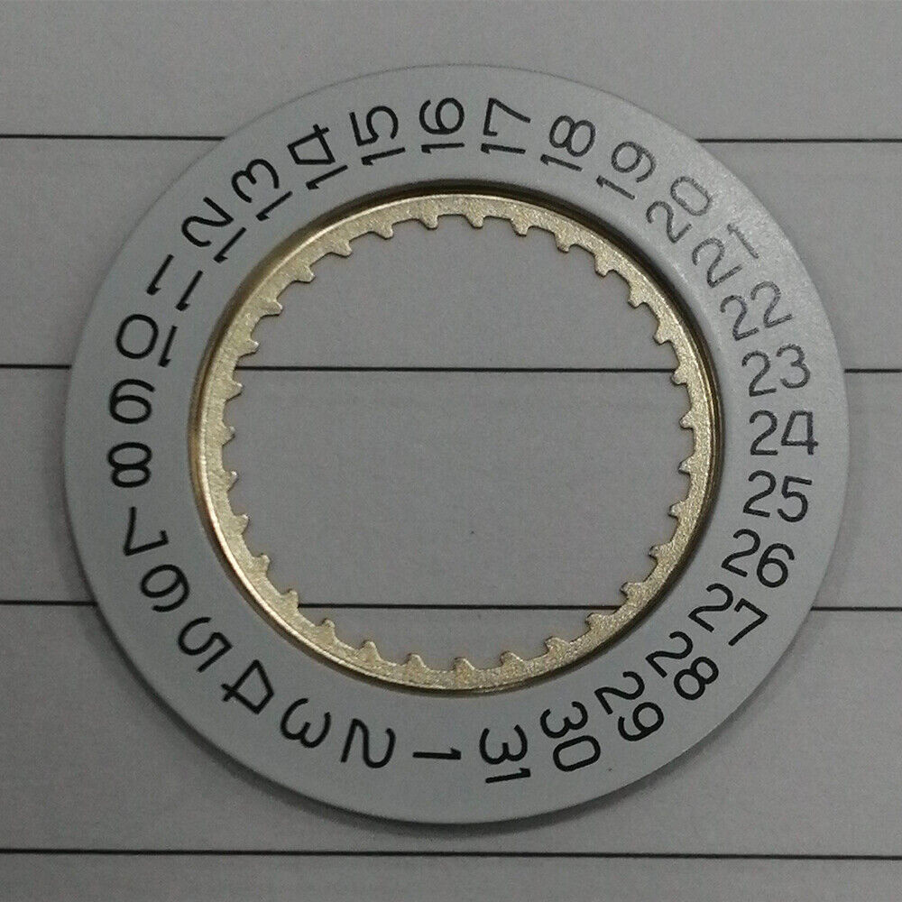 Generic Date Disk Wheel Date Wheel for Ronda 5040D 5040.D Quartz Watch Movement