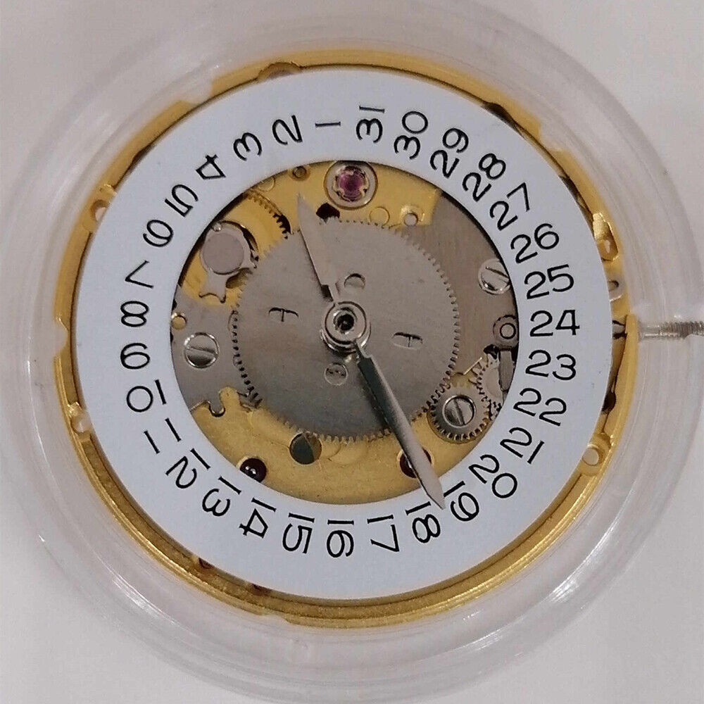 China Made Hangzhou HZ6460 Mechanical Movement Date@3 Replacement of ETA2836