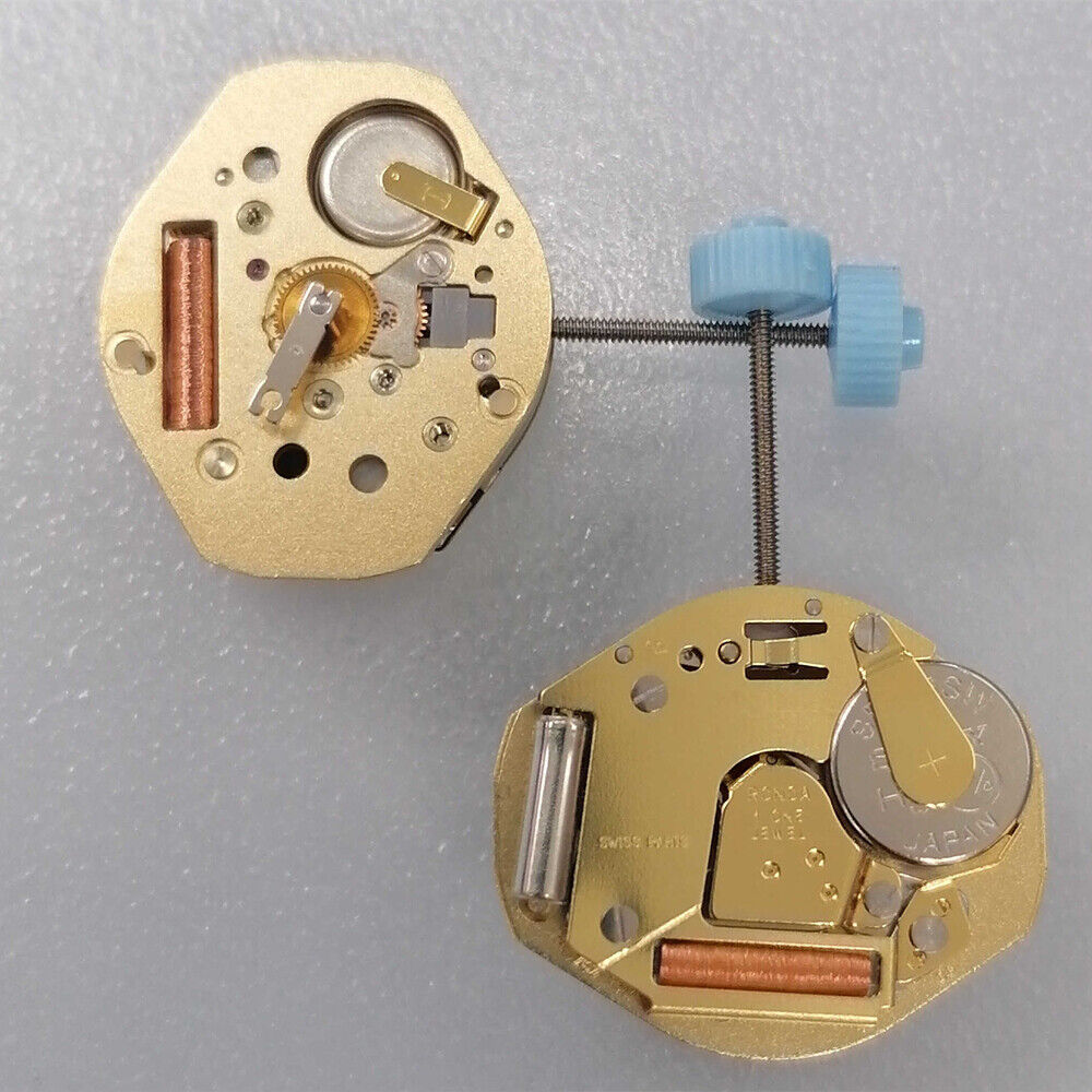 Ronda 762 Swiss made quartz watch movement for precise timekeeping in accessories.