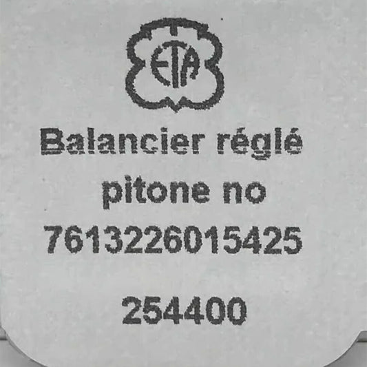 Movement Watch Part 721 balance wheel for ETA 2824, 2836, and 2834 automatic watches.