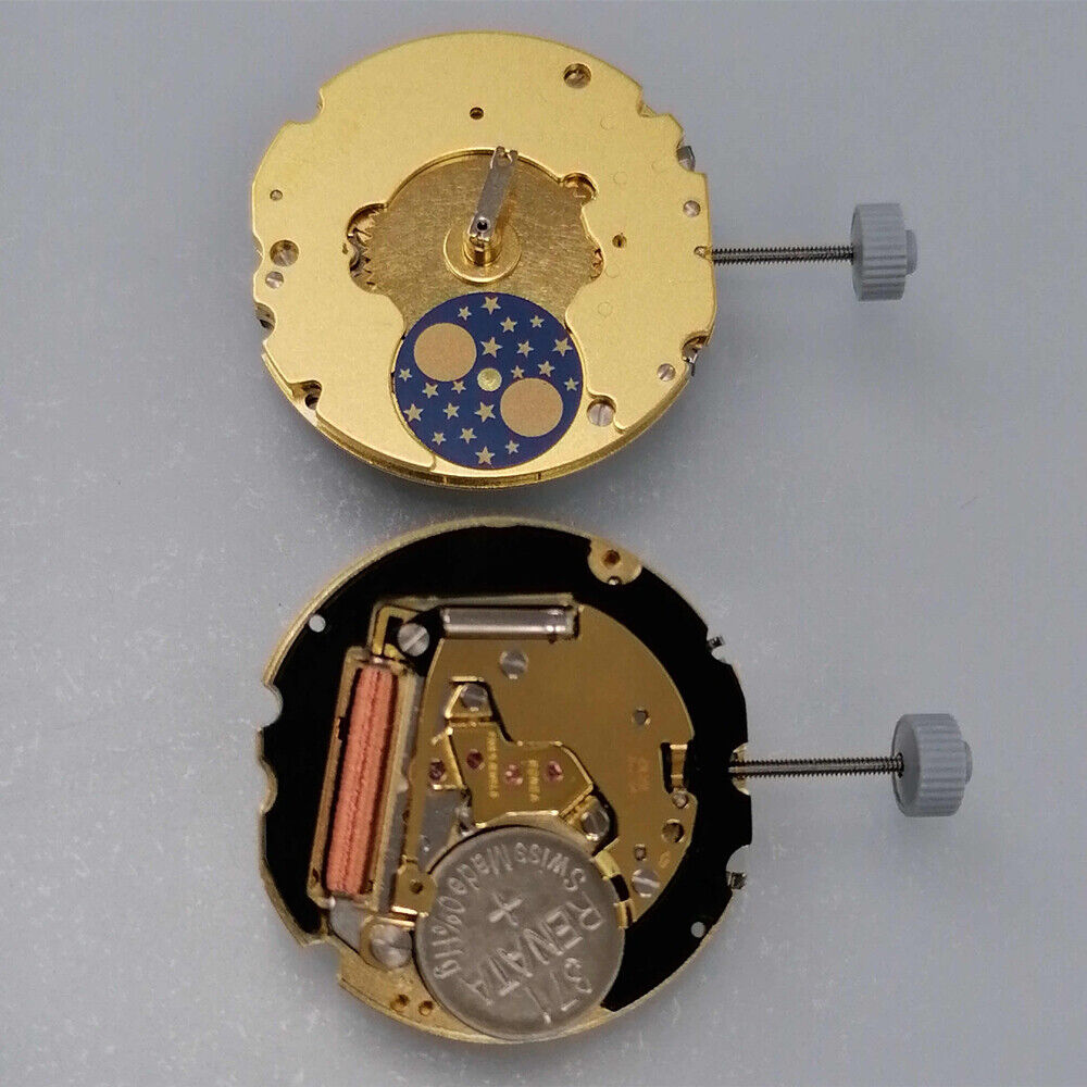 Ronda 706 706.B 4 Hands Quartz Watch Movement Swiss Made Movement