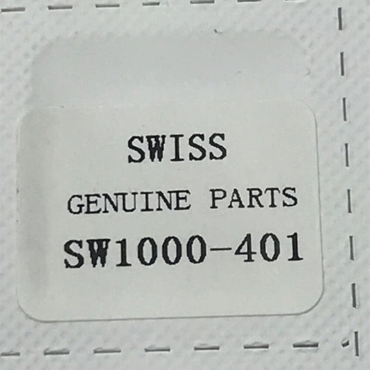 Movement Watch Part #401 Swiss Made winding stem for SW1000 watch movement, precise fit for repairs.
