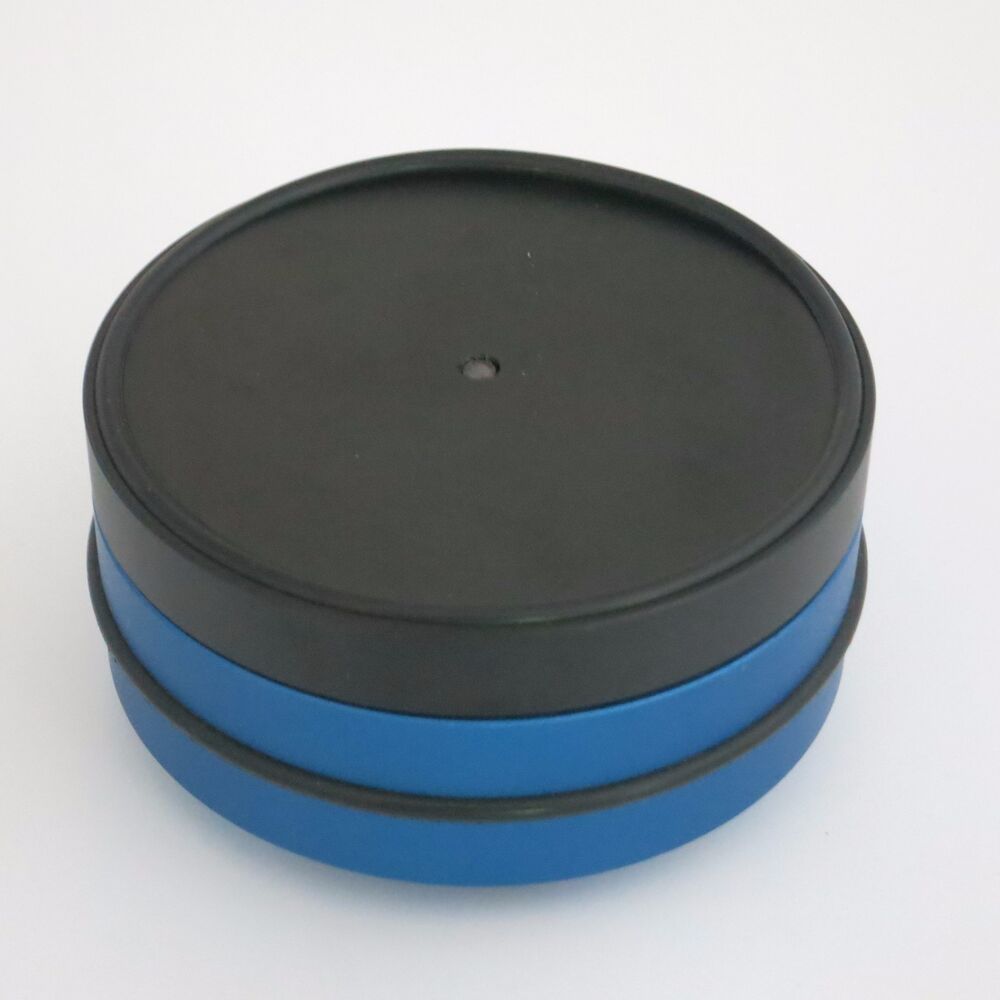 Rotating 10-hole stand holding 0.6-2.0mm watch screwdriver bits, durable tool organizer.