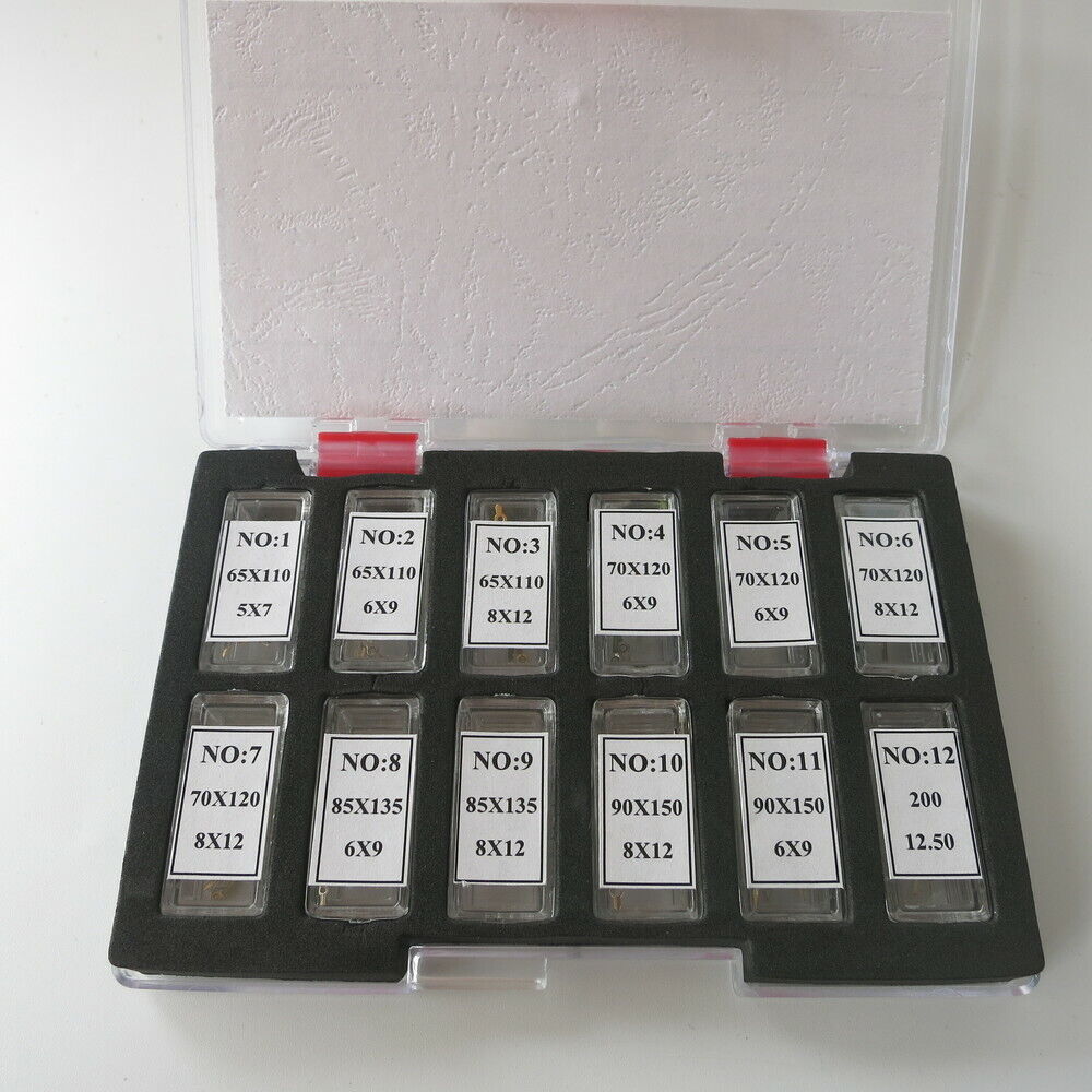 44pcs Luminous Watch Hand Kit Yellow White Hour/Minute/Second Hand Assortment