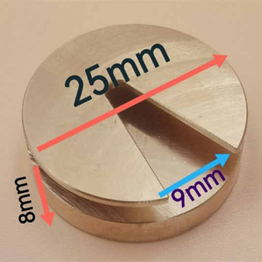 Copper support for cleaning balance wheel impulse-pin, durable 7990 replacement part for precise watch repair.