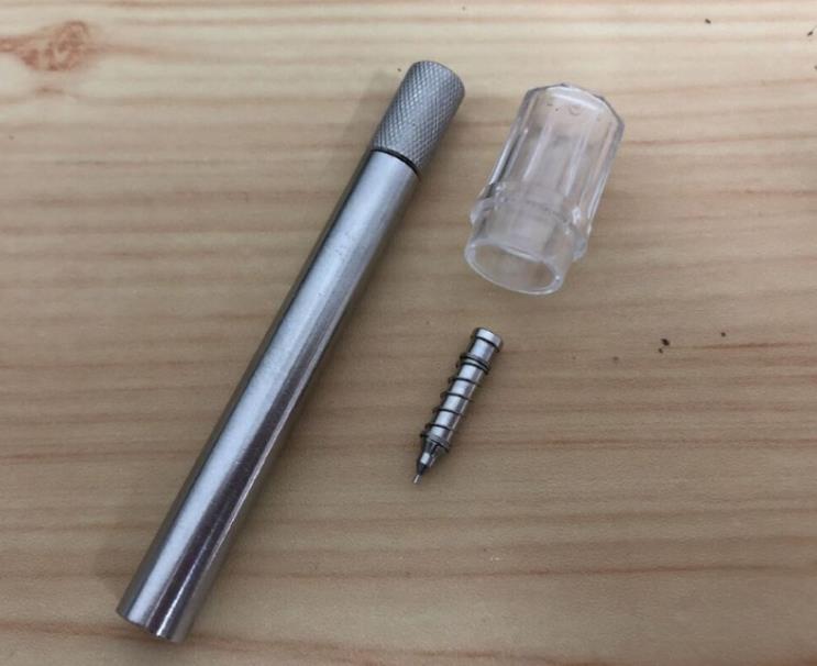 dial scratch-free watch hand remover tool kit with three sizes for precise watch repair.