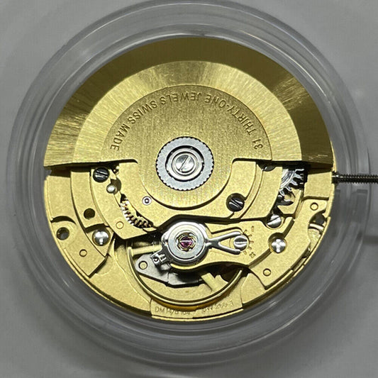 Swiss Made Golden SW260 automatic watch with 2 hands and small second at 6, luxury timepiece.