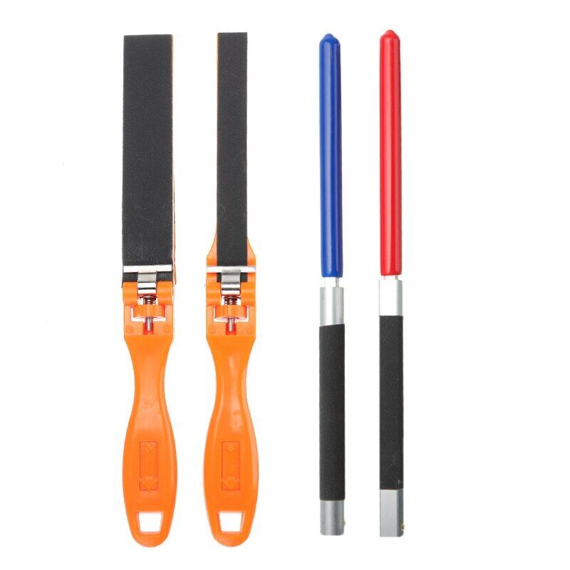 4PCS jewelry sanding paper holders for ring polishing, durable grip for precise grinding