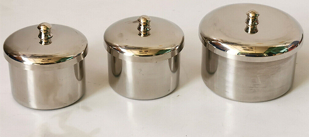 Stainless steel Benzine barrel tool set for precise watch movement repair and cleaning.