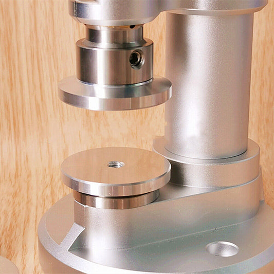 Watch Tool E25 screw-type presser, metal case press with 30mm, 38mm, 40mm dies for watch repair.