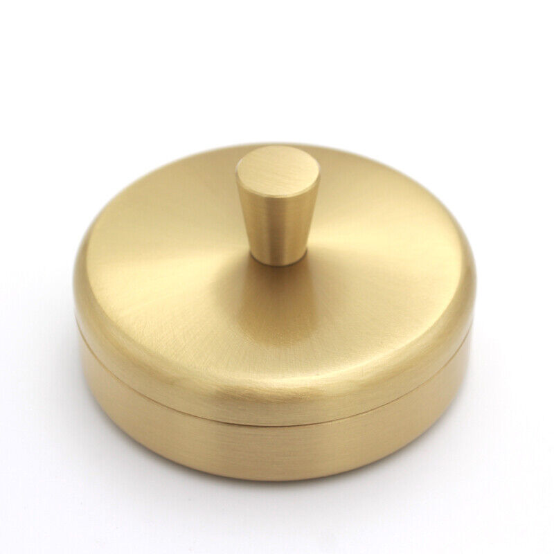 73 mm Messing-Uhrenöl-Benzinbecher mit auslaufsicherer Abdeckung, Uhrmacherwerkzeug mit Deckel