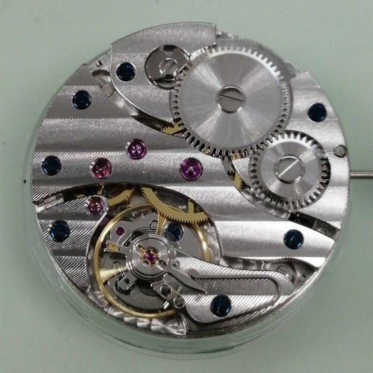 Silver Tianjin 6497 Seagull ST3601 mechanical watch movement for replacement parts