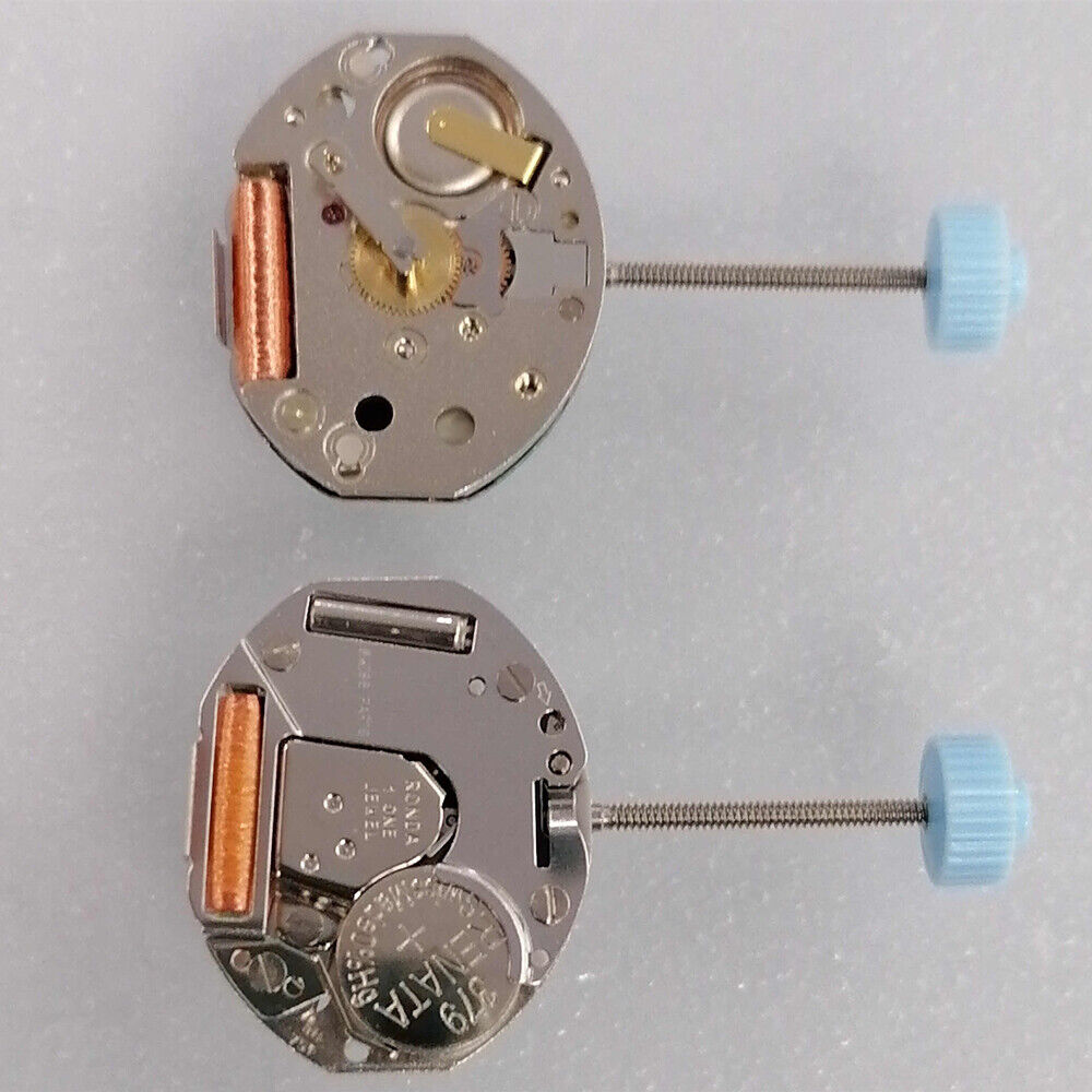 Mouvement de montre à quartz Ronda 751, pièces suisses, hauteur H2, 2 aiguilles