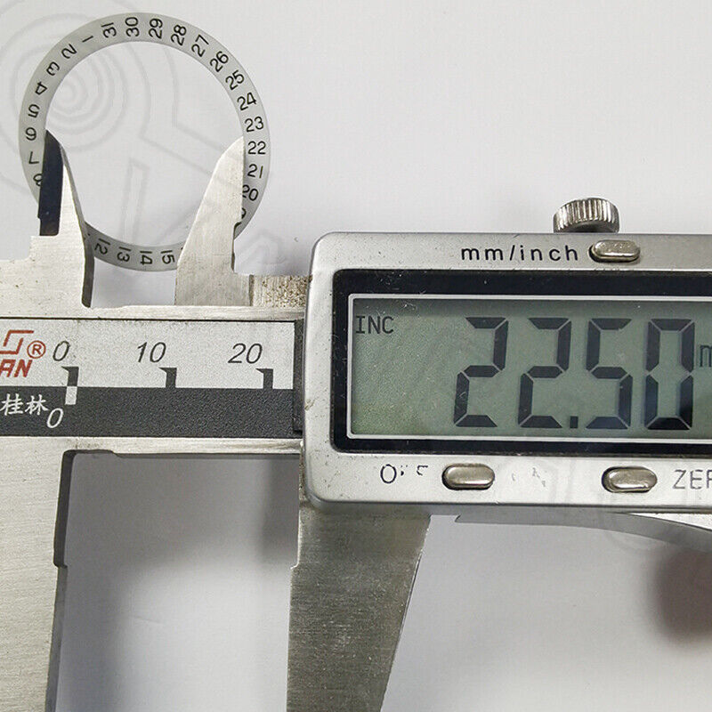28.5mm Date Disk Wheel Date Wheel Generic for Watch Movement Date at 3