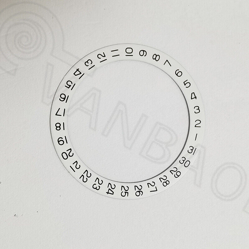 28.5mm Date Disk Wheel Date Wheel Generic for Watch Movement Date at 3