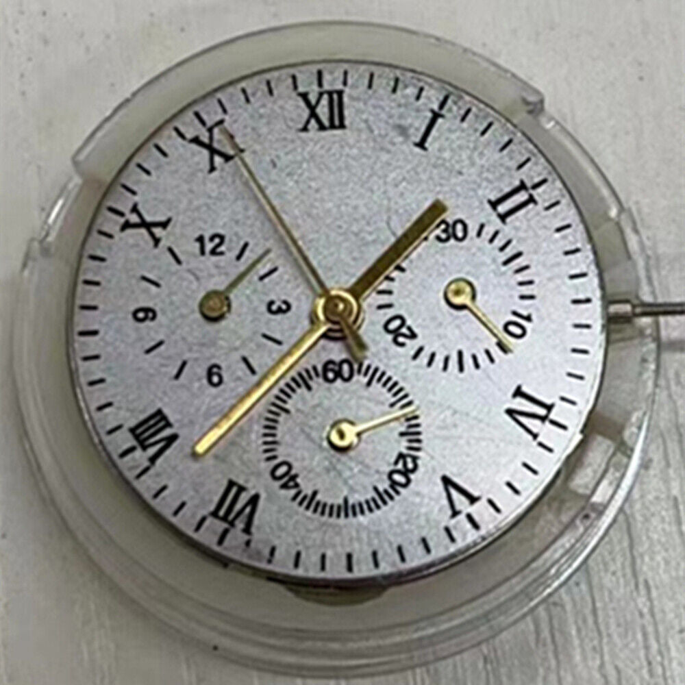 China Made 7750 Chronograph Movement 3 Hands Small Second @3@6@9 Generic 7753