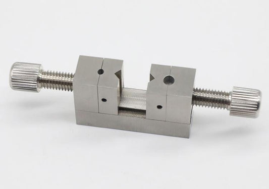 Watch Repair Tool with Multi Holes Clamp for precise crown positioning and fixing.