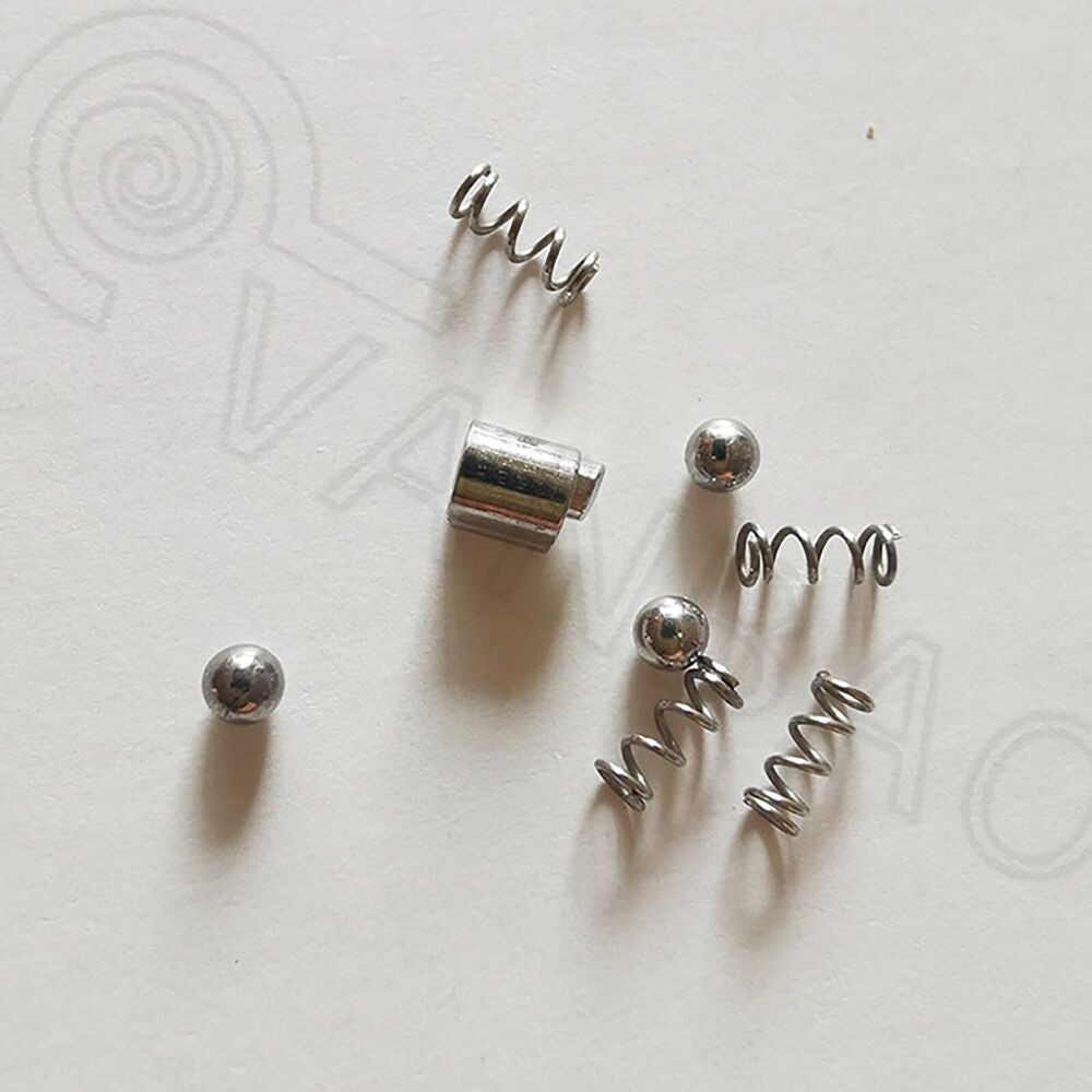 Rotating steel ball bezel spring for RLX SUB watch, durable inner case replacement accessory.