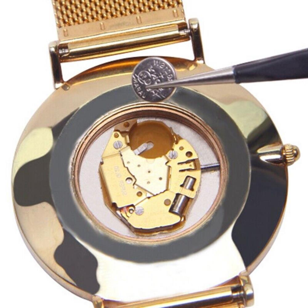 Set of 13 watch case press dies, for precise crystal and cover repairs on watches.