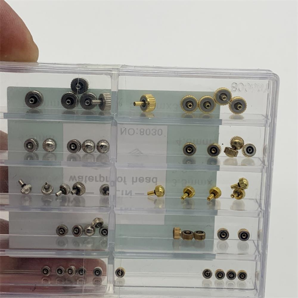 Stainless Steel Assortment of Waterproof Head Watch Crown Watch Repair