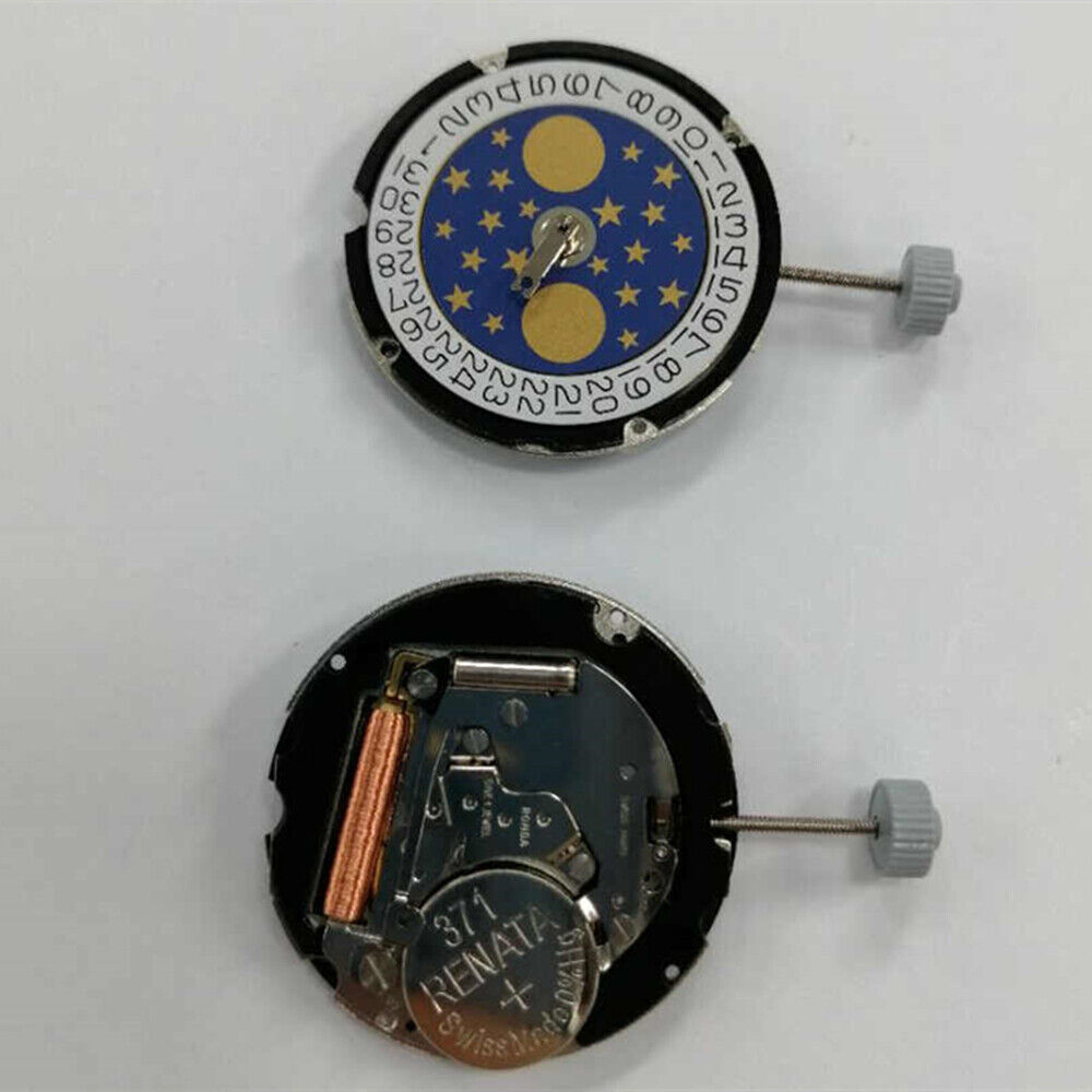 Ronda 708 Quartz Watch Movement Date@3 Swiss Parts Movement