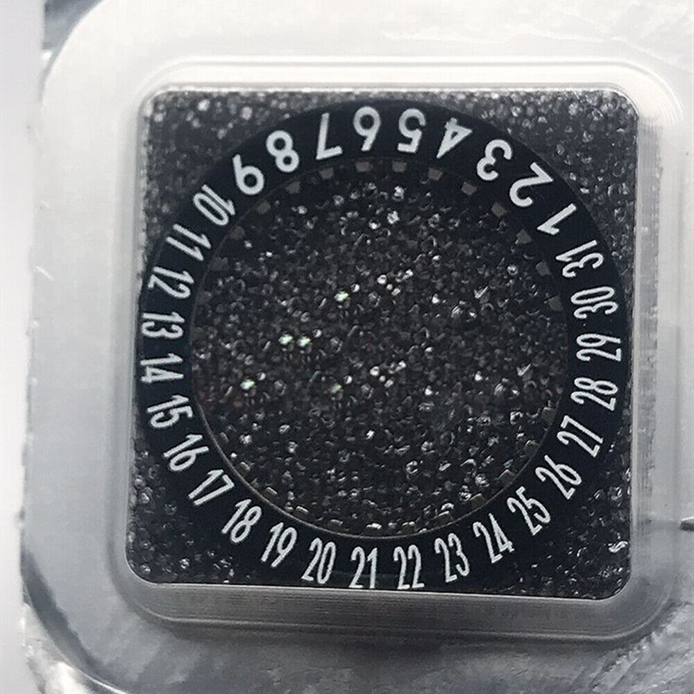 Mouvement d'origine avec disque noir et roue de date pour mouvement Omega 3330 Date@6