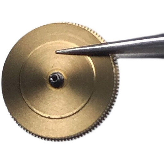 Original Omega barrel with complete mainspring for 3303/3313 movement, high-quality watch accessory.