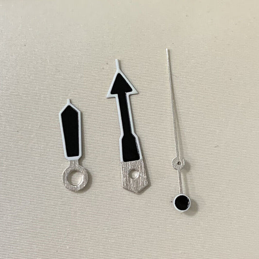 Green luminous black watch hands set for NH35A/NH36A/4R36 movement, B28-1.