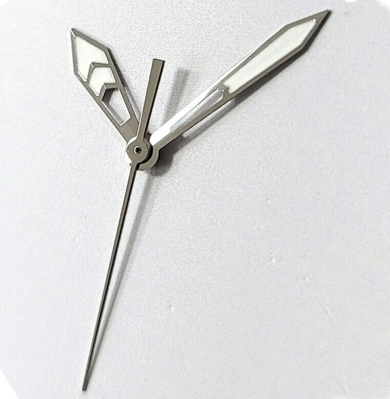 B13 brand green luminous watch hands set for NH35A/NH36A/4R36 movement, compatible with 9.5/14/15mm sizes.