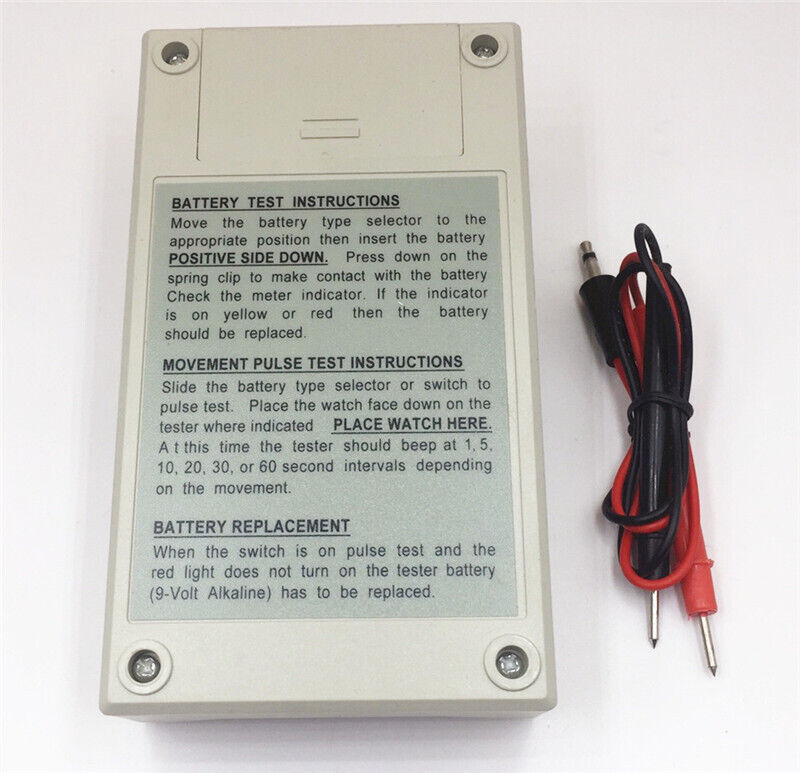 Quarzuhr Analyzer Batterie Pulse Coil Tester Uhrmacher Reparatur Werkzeuge