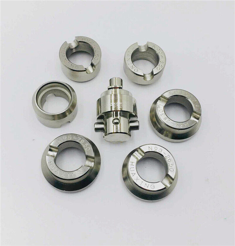 6 Chucks For Waterproof Grooved Back Case Opener Cover Remover 5538 Replacement