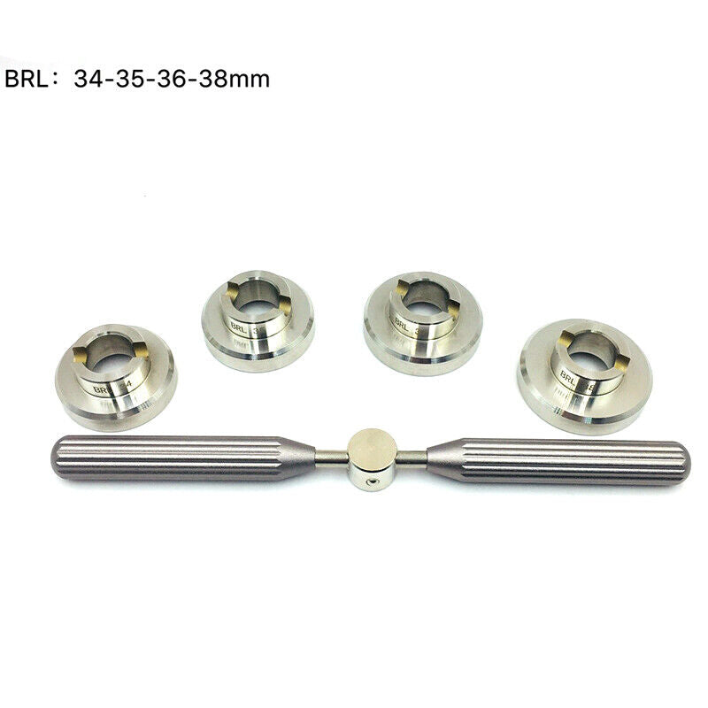 Watch Case Back Opener Remover Wrench Tool with Dies Kit For BRL Watch