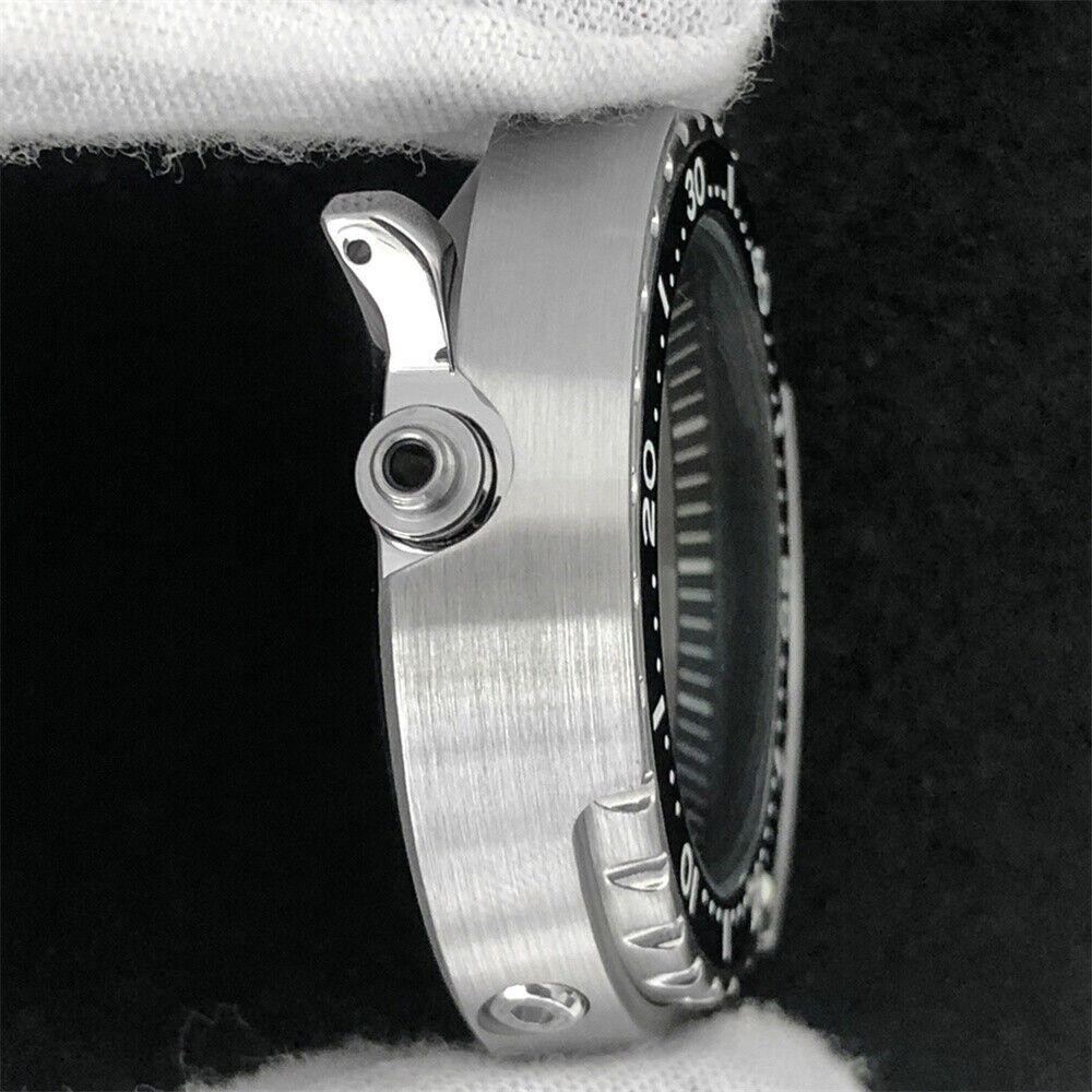45MM Mineral Glass Stainless Steel Case for NH35/NH36 Watch Mechanical Movement